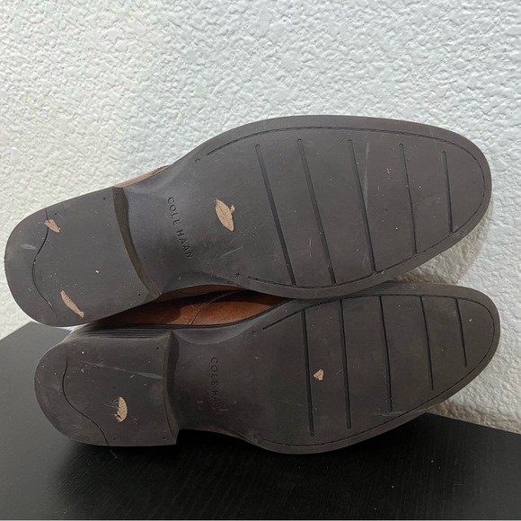 Cole Haan Copley Plain Derby Oxford Leather Size 10 C13139 Dress Shoe - Picture 3 of 8